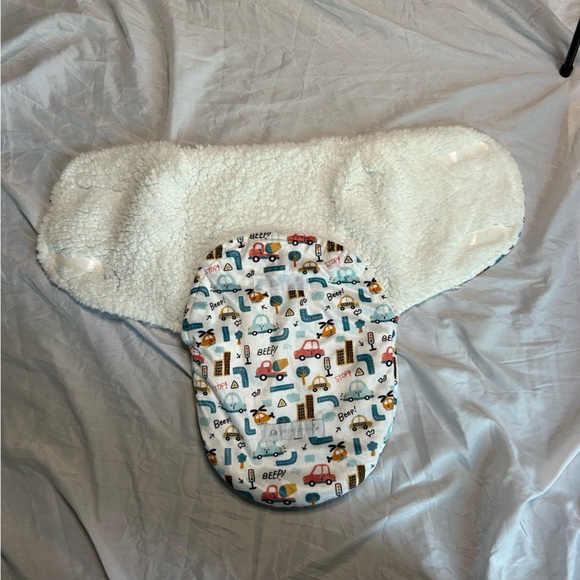 Baby Sleep Sack Car Theme 0-3M | Super Soft Baby Swaddle sack - Picture 2 of 7
